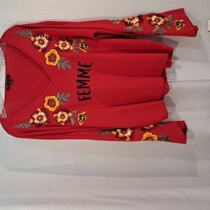 🆕️ Gorgeous Embroidered Top by Inc!